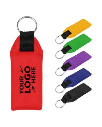 Floating Neoprene Boat Keychain