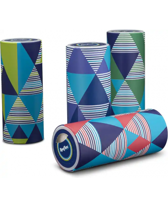 Cylinder Tissue Box with Tissue