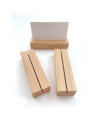 Wood Sign Holder