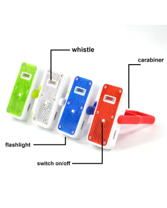 Self Defence Flash Tag With Whistle