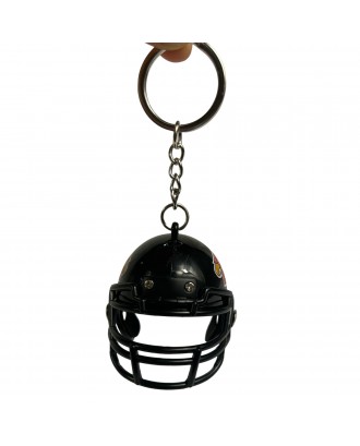 Mini Football Helmet Keychain