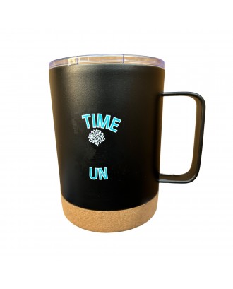 12 OZ Stainless Steel Mug with Cork Bottom