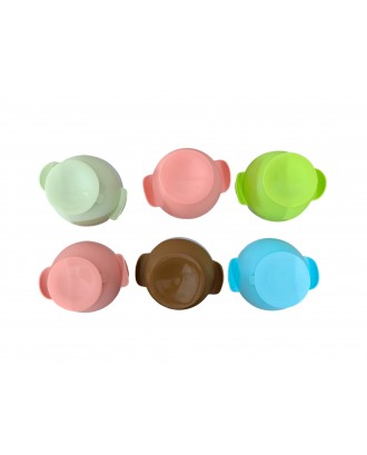 Baby Suction Bowl with Spoon & Lid