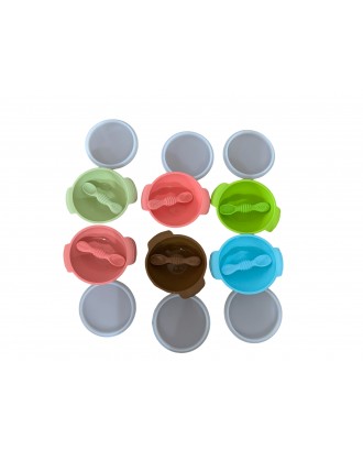 Baby Suction Bowl with Spoon & Lid