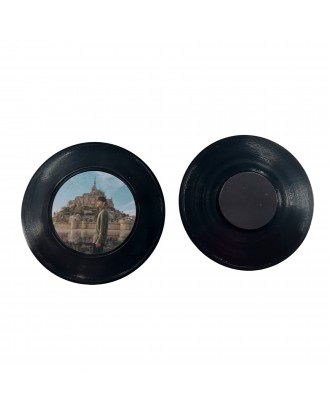 Vinyl Record Shape Fridge Magnet