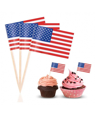 Toothpick Flag With 2 5/8" Stick