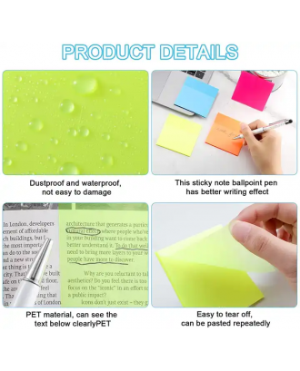 Transparent Sticky Notes