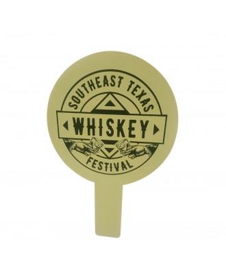 Corrugated Auction Paddles