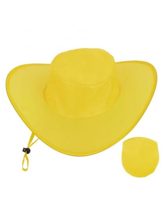 Foldable Cowboy Hat with Carry Pouch