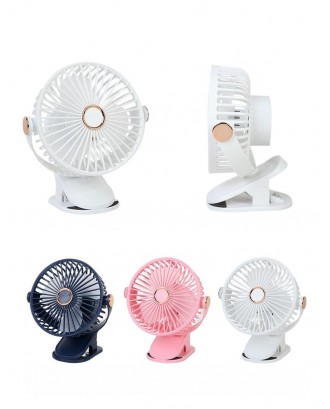 USB / Charging 800mAh Rechargeable Type-C Fan w/Clip