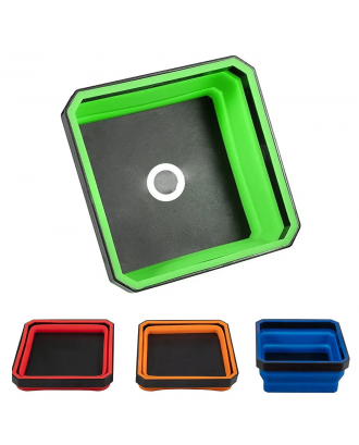 Foldable Magnetic Part Organize Tray