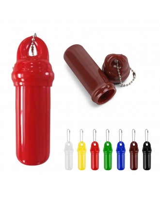 Floating Keytainer With Beaded Ball Chain