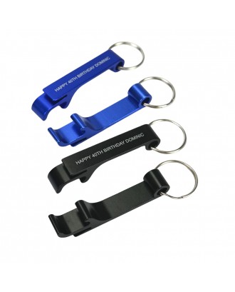 Bottle Opener With Keychain