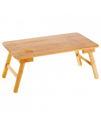 Bamboo Collapsible Bed Laptop Tray