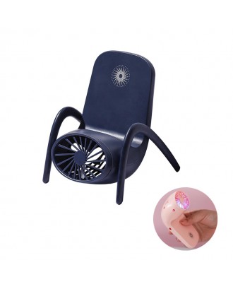 Wind Speed Adjustable Fan with Mobile Phone Stand