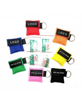 CPR Face Shield Mask Keychain