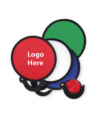 Flying Dics Hand Fan