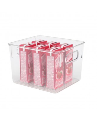 Refrigerator Organizer Stackable Bins