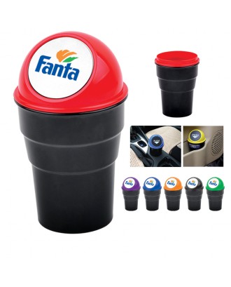 Automotive Cup Holder Garbage Can / Trash Bin