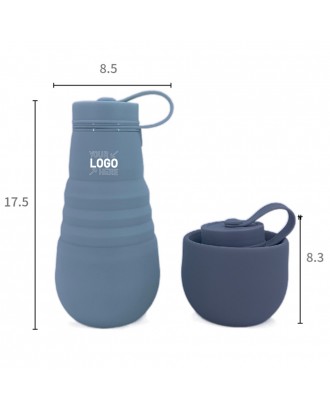 20 OZ Collapsible Portable Water Bottle