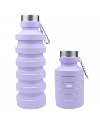 Silicone Foldable Water Bottle