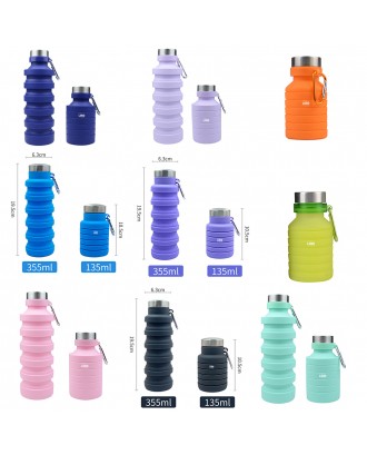 Silicone Foldable Water Bottle