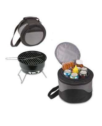 Cooler Bag With Portable Mini BBQ Grill